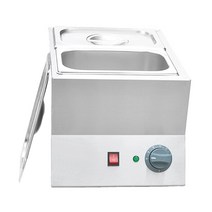 초콜릿 중탕기 건식 중탕기 업소용 전기 워머기 탕온기 건식 뷔페 스프 소스 반찬 보온 상업용 전기 초콜릿 용해로 트레이 스테인레스 스틸 용해 스토브 냄비 실린더 플러그, 없음