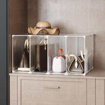 조립식 투명 가방 수납장 명품가방 진열장(69cm), 상세페이지 참조