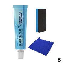 자동차유막제거 자동차 창 오일 필름 클리너 유리 얼룩 청소 나노 보호 스폰지와 자동 앞, 02 B