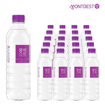 한국청정음료 몽베스트 생수 500ml x 20개 야외활동필수품 유아분유물 한국청정음료 미니생수 미네랄워터, 1개