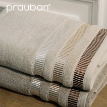 프라우반 760GSM 타월, 페이스타올 타우페(그레이베이지) 3장
