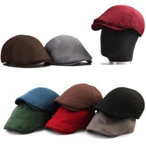 베이직 헌팅캡 9color/남녀 중년 신사 골프 멋쟁이 면 패션모자
