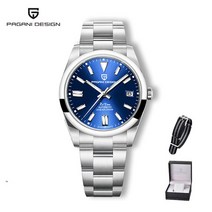 30대 남자시계 명품 럭셔리 쿼츠 시계 PAGANI Design-인기 있는 남성용 자동 기계식 Nh35a 사파이어 스테인레스 스틸 m 방수 Reloj Hombre 200 년