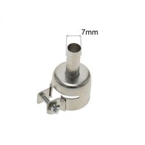 납땜 스테이션 858 858D 858 용접 노즐 1 개 8586 시리즈 22mm 범용 핫 에어 건 노즐, 7mm