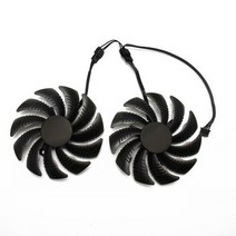 PLD09210S12HH 4 핀 냉각 팬 88MM T129215SU 기가바이트 GTX 1050 1060 1070 960 RX 470 480 570 580 그래픽 카드 쿨러 팬용, AA 2PCS