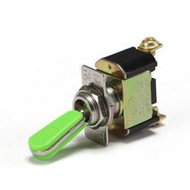 전기용접세상 다전전기 토글스위치 DJT2210CF 125V 10A 평형 녹색 10514