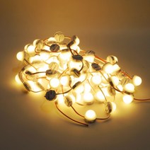 삼호기전 간판led 1구led 불투명 전구색 3000K 원형모듈 / 12vled 방수led leddiy
