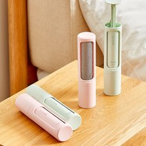피터펫 클린 털제거 브러쉬 고양이 강아지 반영구돌돌이, 1개, 그린