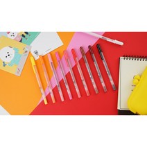 사쿠라 겔리롤 파인 볼펜 0.6mm(건조3초), 1개, 파인 볼펜 0.6mm블랙(49)