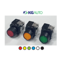 KG-AUTO 조광형 누름버튼스위치 22파이 KGX-NMD21 KGX-NMV21 자기복귀 일반돌출형, KGX-NADS21 (황)