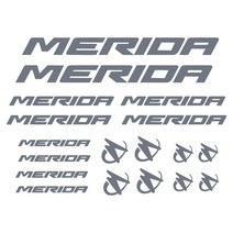 사용자 자전거 비닐 데칼 스티커 메리다 장식 PEGATINAS VINILO LAMINA BIKE BICI For MERIDA, [04] Red, [01] 30x21 cm, 04 Red_01 30x21 cm, 1개
