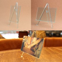 포토테이블 이젤액자 탁상용아크릴액자 아크릴사진액자