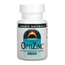 소스내추럴스 옵티징크 Copper 아연 120정 120타블렛 스테아르산 마그네슘, 1개, 기본