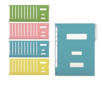 서일산업 정부화일 A4, 4 색, 40개입