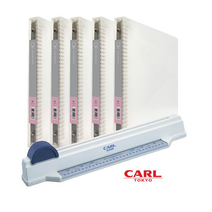 CARL 30공펀치 SP-30N + 문화 심플 30공 바인더, 다공펀치 SP-30N 1개 + 30공 바인더 5권