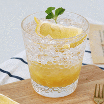 루시드랩 내열 강화 유리컵 워터닷 온더락 3개, 투명 290ml 3개