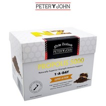 뉴질랜드 피터앤존 고함량 프로폴리스 5000mg 200 캡슐, 200캡슐