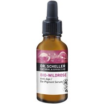 Dr. Scheller 오가닉 와일드 로즈 안티-에이지 / 디-피그먼트 세럼, 30ml, 1개