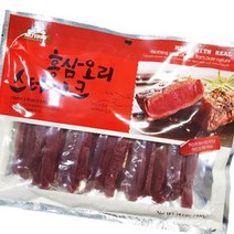 리시안제이 홍삼 오리 스테이크 슬라이스 400G 칭찬간식 반려견건강식