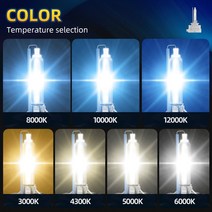 CROSSFOX 2pcs 35W D1S D2S D3S D4S 자동차 HID 크세논 전구 12V 24V 전조등 3000K 12000K, 01 D1S, 05 8000 K