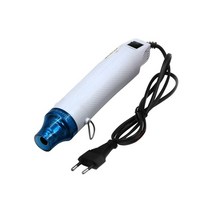 소형열풍기 히터건 고온열풍기 히팅건 110v220v 미니 전기 소프트 세라믹 뜨거운 공기 총 전기 뜨거운 공기 도구 diy 수축 튜브 납땜 랩 스탬프에 대 한 열 총을 사용, 하얀 나를, 1개