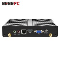 미니PC 초미니PC 초소형 소형 PC 컴퓨터 bebepc fanless htpc mini pc 인텔 코어 i3 7100u i5 4500u celeron 3855u ddr3l, 셀러론 3855u, 4g 램 128g ssd 와이파이