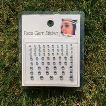 할로윈 크리스마스 파티 페이스 페인팅 큐빅 보석 쥬얼리 스티커 큐빅