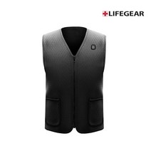 LIFEGEAR 발열조끼 USB 온열조끼 보조배터리 보온 패딩 작업복