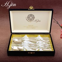 [도도예] H.jin 매화 티타늄수저세트 플러스 (2인용) 2만원대 선물 창립기념일 근로자의날 직원 단체 선물 기념품 답례품 추천, 1세트