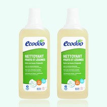 에코두 프랑스 과일/야채 세정제 750ml 2개