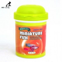 OUS391530미니비트 소형 열대어 사료 60g, 엘코_ 1, 기본값, 기본값