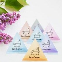 바스참 일회용 삼각 아로마 입욕제 30g-민트, 30g, 1개