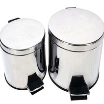 퀸센스 노바 페달식 스텐휴지통 쓰레기통/ 휴지통 쓰레기통, 8리터