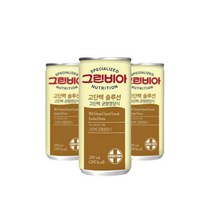 그린비아 고단백 솔루션 균형영양식 200ml 환자식 식사대용, 10캔