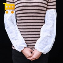 작업용팔토시 일회용 비닐 팔토시 100매 미용실 김장용 미술용, 비닐팔토시100매