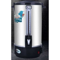 생수 끓이는 기계 12L 대용량 주전자 음식점 스프통, 6L 이중 끓는 물통 + 차 필터
