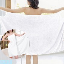 뽀송뽀송 빠른흡수 입는목욕가운 3초타올 샤워가운 골프바디수건, 목욕가운 L