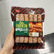 동원 오븐_통그릴 블랙퍼스트소시지 280g x 2 x 1개_보냉백포장, 아이스보냉백포장
