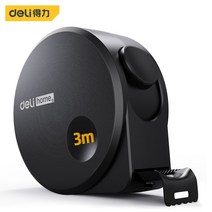 제설도구 강철 줄자 미터법 금속 측정 테이프 건설 목공 목공 도구 길이 측정 도구 3/5M, [01] Black-3M