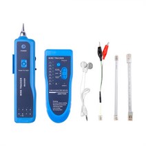 dropship ru 네트워크 케이블 테스터 감지기 rj11 rj45 cat5 cat6 전화선 추적기 tracer 토너 이더넷 lan 라인 파인더 2022, 협력사, 파란색