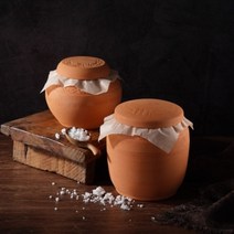 후레쉬빌 명인이 만든 황토용기에 넣어 구운소금 350g (황토용기)