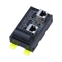 RJ45 네트워크 포트 터미널 블록 케이블 8 핀 2/3/4/5/6 홀 허브 스위치 직렬 신호 변환기 RS232 RS485, 01 2 port