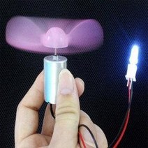자체 풍력발전기/미니발전기/과학실험/DIY/학습용/발전기, 풍력발전기세트001(BL00050)