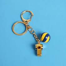 [바보사랑] [호환용]배구공 에어팟 키링(케이스별도구매), 상세 설명 참조, 키링(케이스별도구매):배구공키링(케이스별도구매)