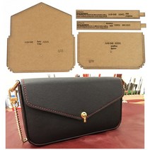 원데이클래스 가죽공방 카드지갑만들기 1set diy 크래프트 종이 템플릿 새로운 숄더백 크로스 바디 백 클러치 가죽 공예 패턴 diy 스텐실 바느질 패턴 11cm2 cm, 없음