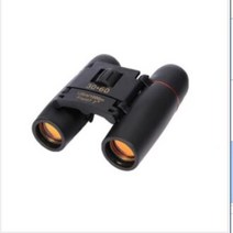 야간투시경 조준경 야시경 만안경 적외선 망원경 포켓 미니 쌍안경 사쿠라 30X60 Hd 와이드 앵글 휴대용 저조도 슈퍼 클리어, Black Red lens