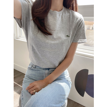 라코스테 크루넥 피마 저지 크루 티셔츠 44색 TH6709