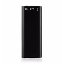 노래녹음기 세계 최소형 8gb16gb 전문 보이스 레코더 디지털 오디오 미니 딕 터폰 mp3 플레이어 usb 플래시 드라이브 gravador de voz 175, 검은색, 32GB