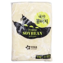 [다만세푸드] 아워홈 국산 콩비지 3kg x 1 (1팩), 옵션2. 아워홈 국산 콩비지 3kg, 1개