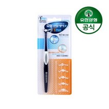 유한양행 덴탈케어 원미닛 치실(홀더+리필 6입), 단품